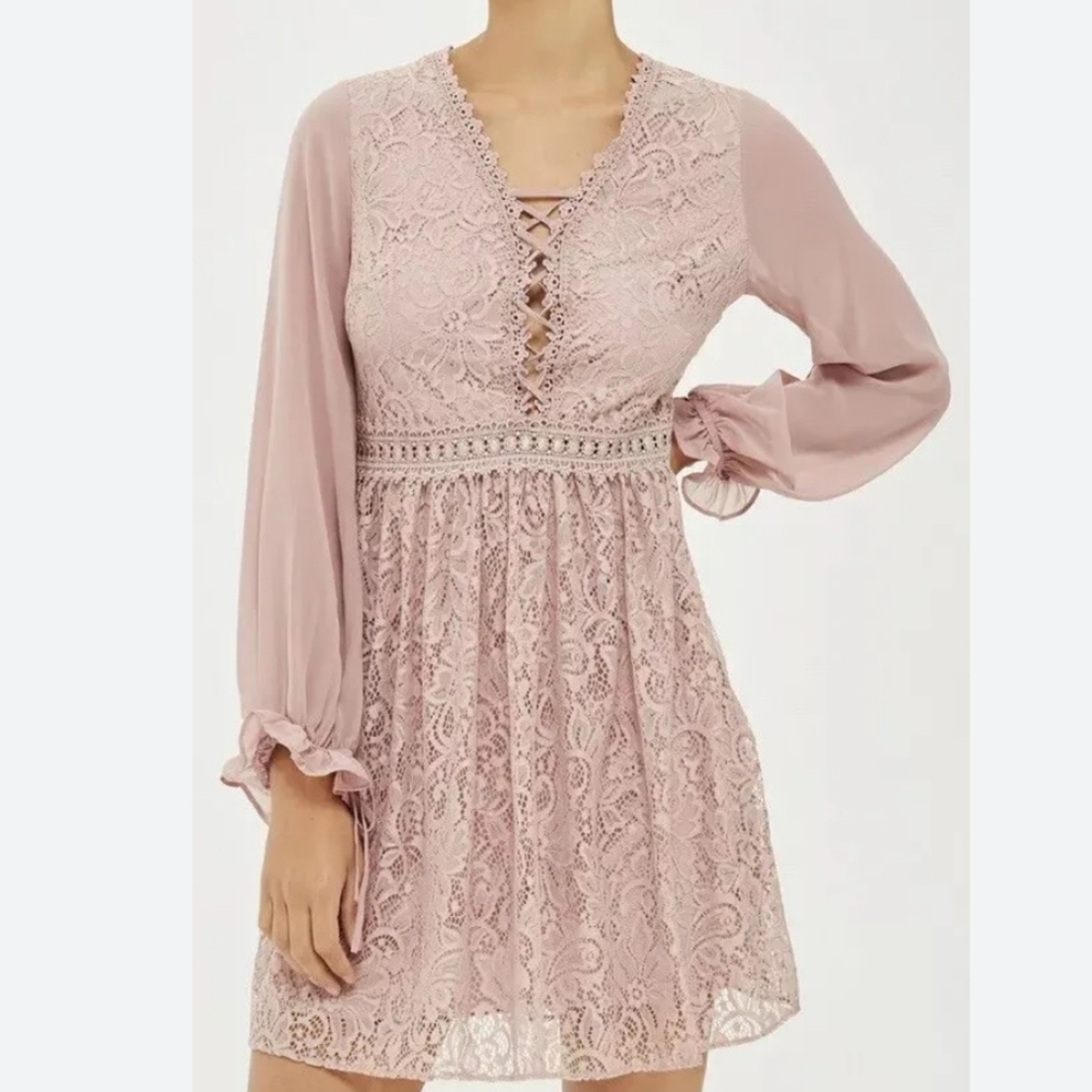Topshop Lace Dress